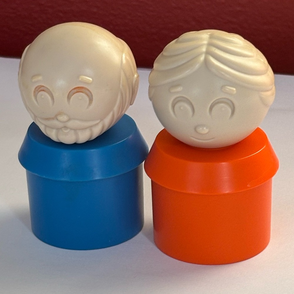 Tupperware Tuppertoys vintage people.